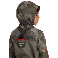 Simms Kid's Tributary Stockingfoot Wader -Aero Fly Tackle 231 simms kids tributary stockingfoot basalt 05