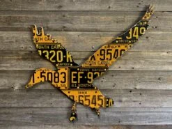 Cody Richardson Art - North Dakota Walleye License Plate Art