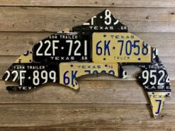 Cody Richardson Art - Texas Trout License Plate Art