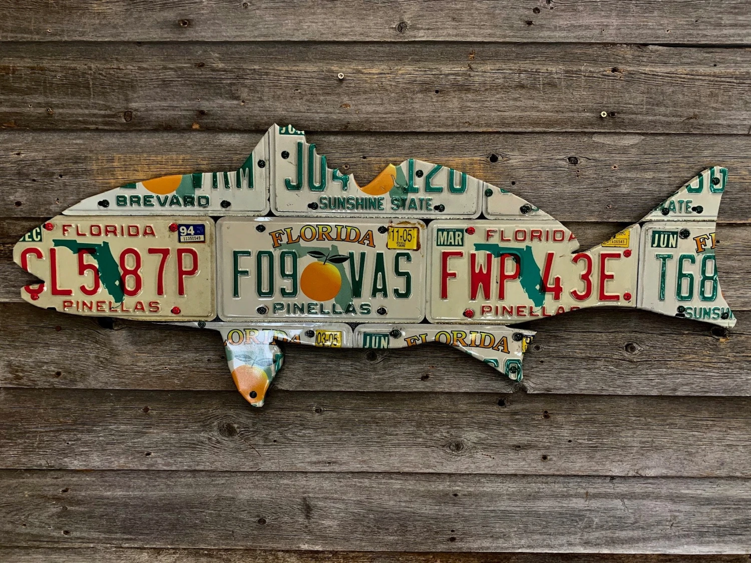 Cody Richardson Art - Florida Redfish License Plate Art 3 Cody Richardson Art - Florida Redfish License Plate Art