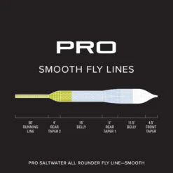 ORVIS PRO SALTWATER ALL-ROUNDER SMOOTH FLY LINE -Aero Fly Tackle 2S6F9VF alt3