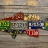 Cody Richardson Art - Michigan Smallmouth Bass License Plate Art