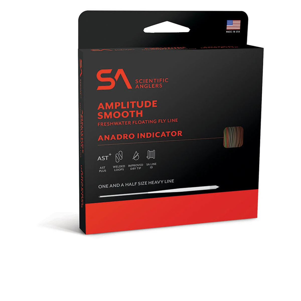 SCIENTIFIC ANGLERS AMPLITUDE SMOOTH - ANADRO NYMPH TAPER 3 SCIENTIFIC ANGLERS AMPLITUDE SMOOTH - ANADRO NYMPH TAPER