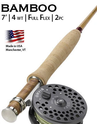 ORVIS BAMBOO PENNS CREEK 7ft 4wt - 2pc FULL FLEX 4 ORVIS BAMBOO PENNS CREEK 7ft 4wt - 2pc FULL FLEX - Image 2