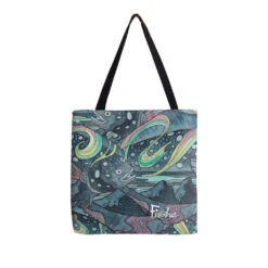FisheWear Canvas Totes -Aero Fly Tackle HaliBorealis CanvasTote 5000x a4e7881f 35d0 4d61 8d2c 68fe2f76e416