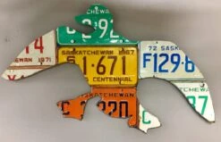 Cody Richardson Art - Saskatchewan Duck License Plate Art