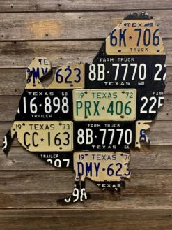 Cody Richardson Art - Texas Turkey License Plate Art