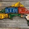 Cody Richardson Art - Georgia Antique Trout License Plate Art -Aero Fly Tackle IMG 1132