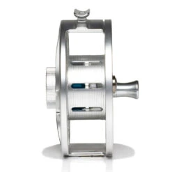 Hatch Iconic 11 Plus Fly Reel -Aero Fly Tackle Iconic11PlusReelClearBlueMidArborSide