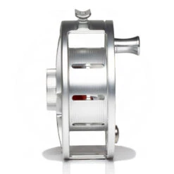Hatch Iconic 11 Plus Fly Reel -Aero Fly Tackle Iconic11PlusReelClearredLargeArborSide