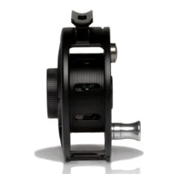 Hatch Iconic 3 Plus Fly Reel -Aero Fly Tackle Iconic3PlusReelBlackSilverLargeArborSide