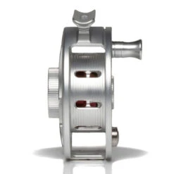 Hatch Iconic 3 Plus Fly Reel -Aero Fly Tackle Iconic3PlusReelClearRedLargeArborSide