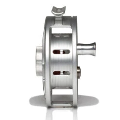 Hatch Iconic 5 Plus Fly Reel -Aero Fly Tackle Iconic5PlusReelClearRedLargeArborSide