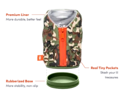 Puffin Drinkwear The Adventurer Woodsy Camo -Aero Fly Tackle Product Features Adventurer 4f90c2a1 1982 49d7 b760 c2267e15bff6
