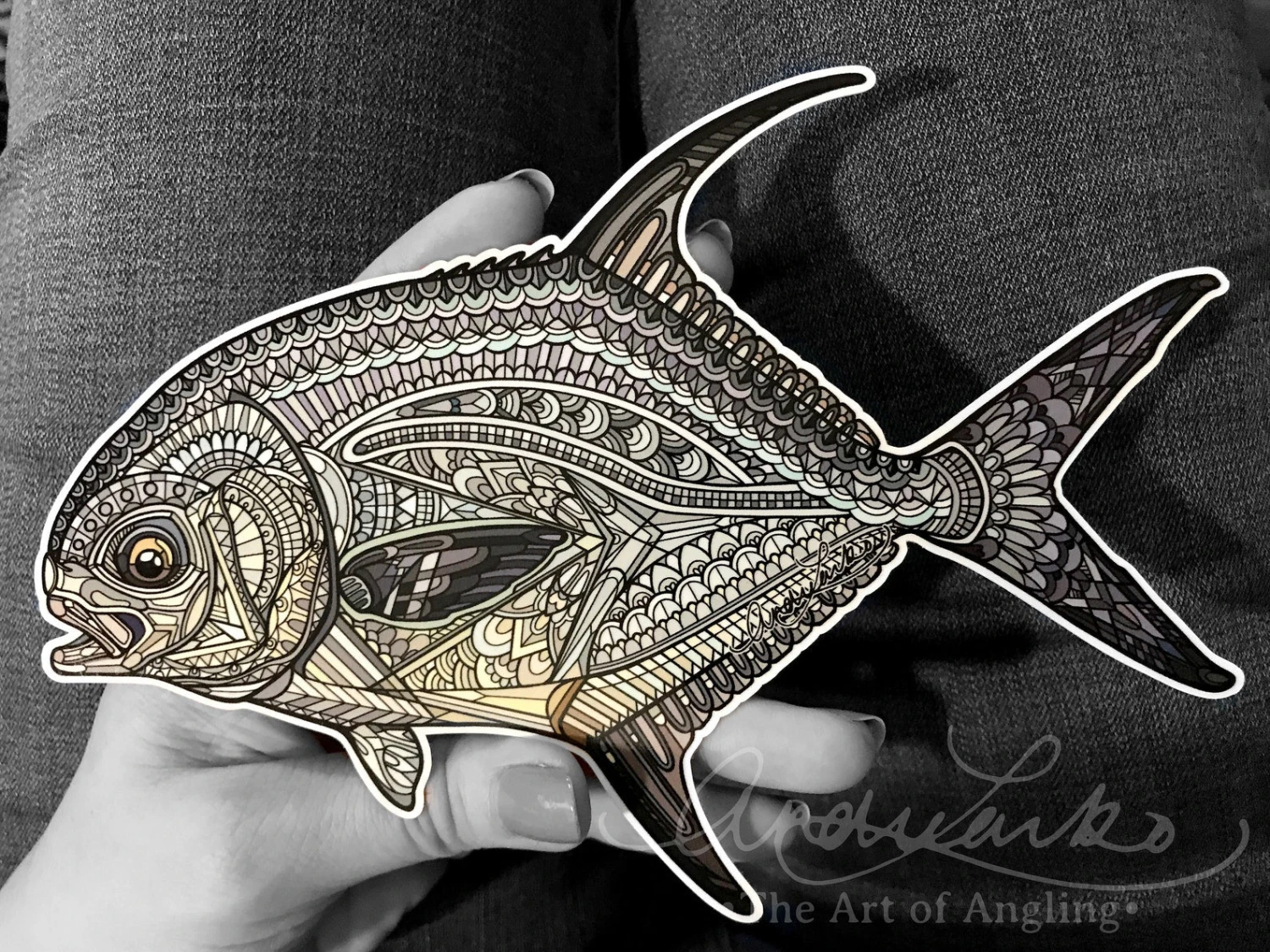 Andrea Larko Permit Sticker 3 Andrea Larko Permit Sticker