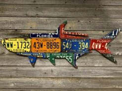 Cody Richardson Art - Florida Tarpon Antique License Plate Art