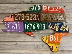 Cody Richardson Art - Illinois Largemouth Bass License Plate Art