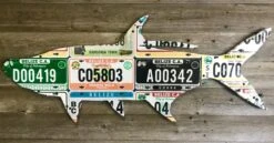 Cody Richardson Art - Belize Tarpon License Plate Art