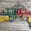 Cody Richardson Art - West Virginia Vintage Trout License Plate Art -Aero Fly Tackle image a4841ad6 a2d5 46e2 8aae ccc1d0b28f1e