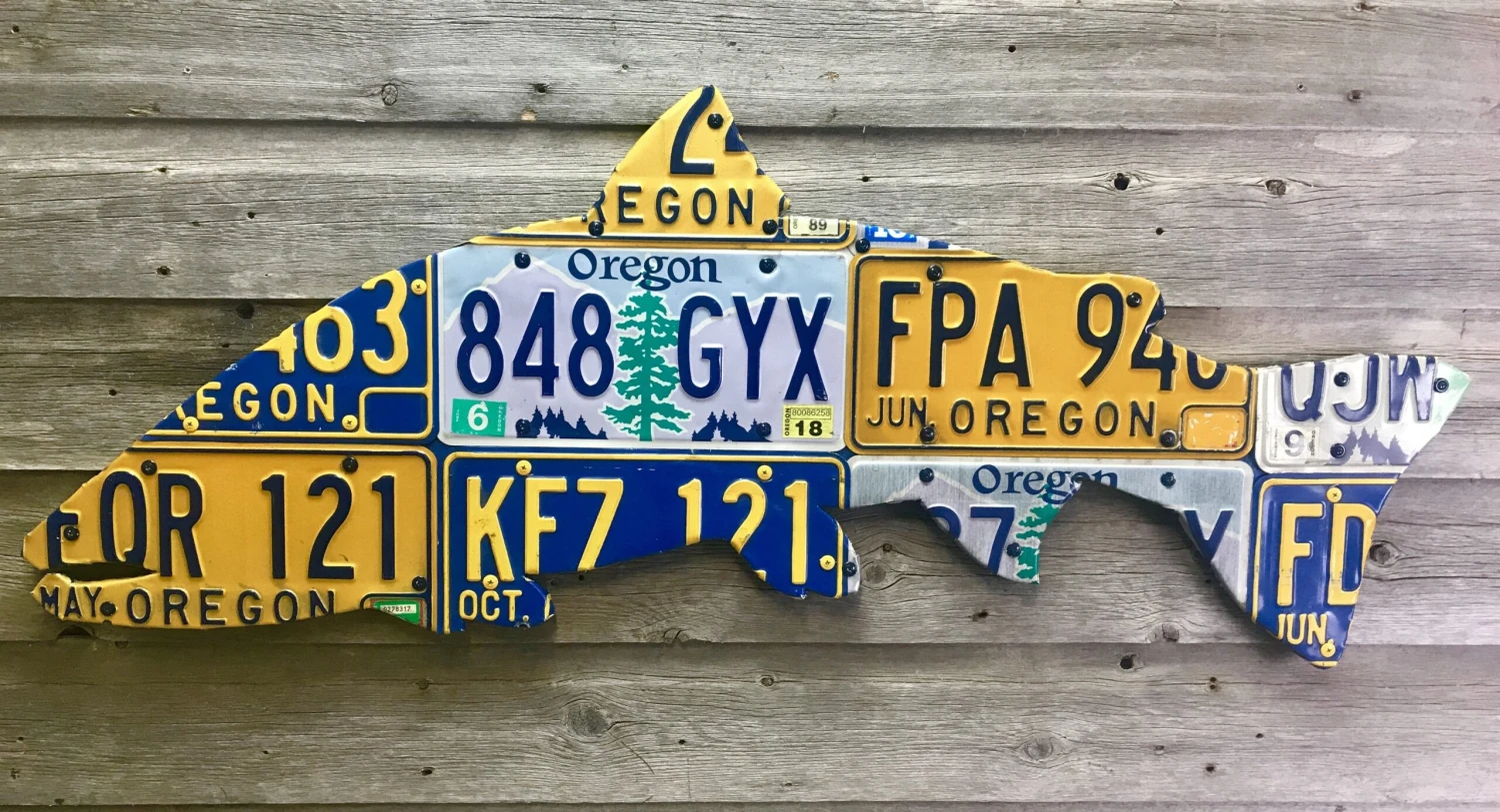Cody Richardson Art - Oregon Steelhead License Plate Art 3 Cody Richardson Art - Oregon Steelhead License Plate Art
