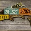 Cody Richardson Art - Colorado Antique Trout License Plate Art -Aero Fly Tackle image e4f041ea 6ec5 4753 9607 4bec4380a9a2