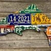 Cody Richardson Art - Mixed Western State Trout License Plate Art -Aero Fly Tackle image f14c90bc 17b1 4893 aec9 385e6fd94553