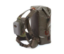 Fishpond Wind River Roll Top Backpack -Aero Fly Tackle windriverrolltopbackpack sideview